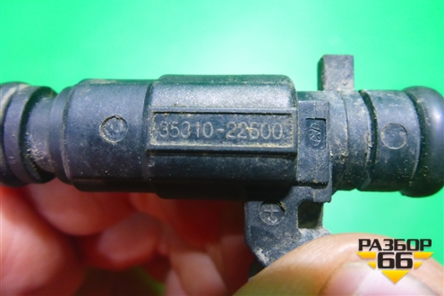 Форсунка инжекторная электрическая (1.6л G4ED) (3531022600) для Hyundai Getz с 2002г