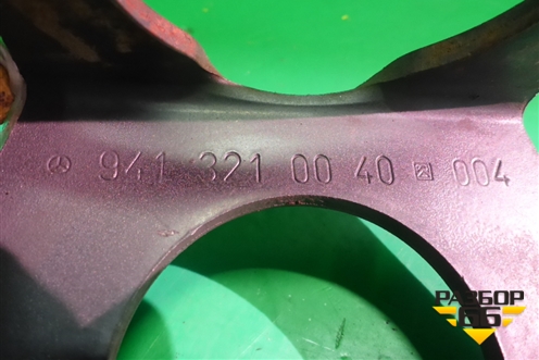 Кронштейн отбойника передней рессоры  (9413210040) для Mercedes Benz  TRUCK Axor 2 с 2004г