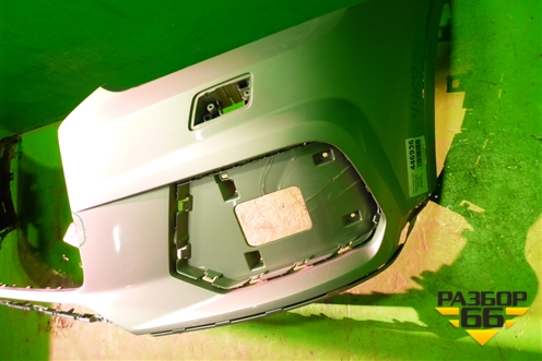 Бампер передний (после 2014г под омыватели) (8U0807437AD) для Audi Q3 с 2011-2018г