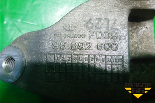 Кронштейн генератора (1.4л F14D3 верхний) (96892600) для Chevrolet Lacetti с 2003г
