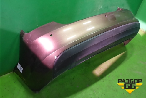 Бампер задний (под парктроник) (60U807421B) для Skoda Rapid с 2013г