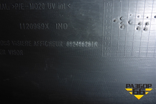 Накладка на щиток приборов (682406261R) для Renault Duster I с 2010-2021г