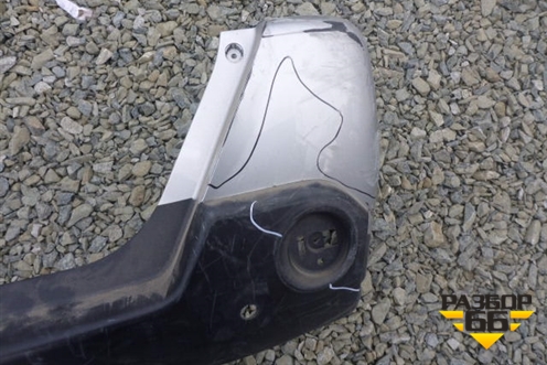 Бампер задний (под парктроник) (85022JU14H) для Nissan X-Trail (Т31) с 2007-2014г