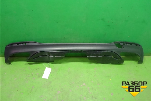 Юбка заднего бампера (AMG) (A1668851138) для Mercedes Benz GLE-Klass W166 с 2015г