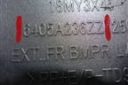 Накладка переднего бампера (после 2015г) (6405A236ZZ) для Mitsubishi ASX с 2010г