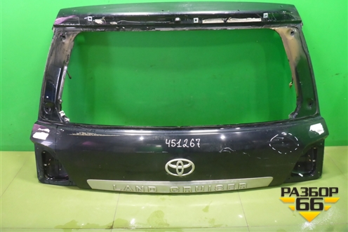Дверь багажника без стекла верхняя (до 2015г) (6700560D11) для Toyota Land Cruiser (200) с 2008г