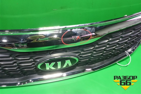 Решетка радиатора (после 2012г) (863502P500) для Kia Sorento II с 2009-2021г (Соренто 2)