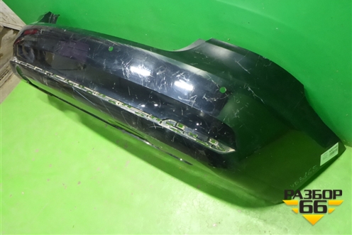 Бампер задний (после 2015г под парктроник) (6RU807421D) для Volkswagen Polo (седан) с 2010г