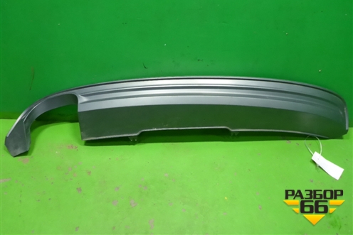 Юбка заднего бампера (S-Line) (8W0807521B) для Audi A4 (В9) с 2015г