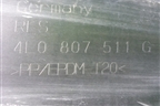Бампер задний (4L0807511G) для Audi Q7 c 2005-2015г