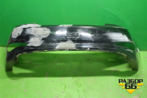 Бампер задний (после 2014г седан под парктроник) (866114L500) для Hyundai Solaris с 2010-2016г