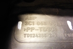 Накладка на торпедо (правая, под бардачком) (3C1863081B) для Volkswagen Passat (В7) с 2011-2014г
