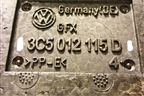 Ящик инструментальный в багажник (3C5012115D) для Volkswagen Passat (В7) с 2011-2014г