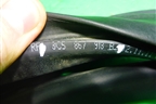 Уплотнитель двери (задней правой на кузов) (3C5867913B) для Volkswagen Passat (В7) с 2011-2014г