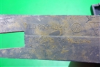 Накладка порога внутренняя переднего левого (передняя часть) (7L6863483F) для Volkswagen Touareg c 2002-2010г
