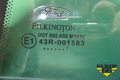 Стекло двери задней правой форточка для Ford Fusion с 2002г