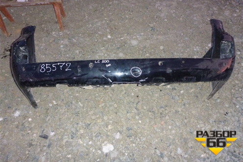 Бампер задний (до 2015г под парктроник) (5215960260) для Toyota Land Cruiser (200) с 2008г