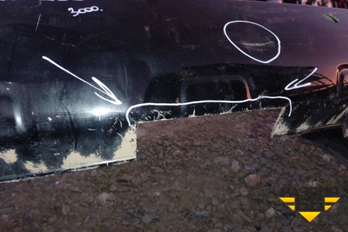 Бампер задний (до 2015г под парктроник) (5215960260) для Toyota Land Cruiser (200) с 2008г