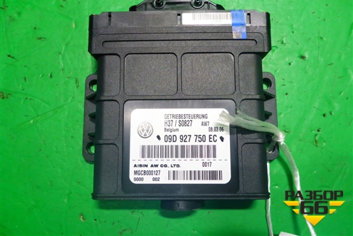 Блок управления АКПП (09D927750EC) для Volkswagen Touareg c 2002-2010г