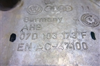 Крышка коленвала задняя (6.0л BJN) (07D103173F) для Volkswagen Touareg c 2002-2010г
