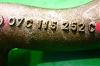 Маслозаборник (6.0л BJN) (07C115252C) для Volkswagen Touareg c 2002-2010г