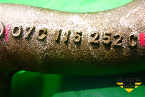 Маслозаборник (6.0л BJN) (07C115252C) для Volkswagen Touareg c 2002-2010г