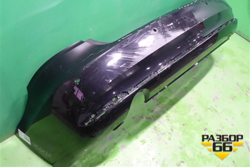 Бампер задний (после 2015г под парктроник) (6RU807421D) для Volkswagen Polo (седан) с 2010г