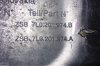 Защита топливного бака (7L0201974B) для Volkswagen Touareg c 2002-2010г