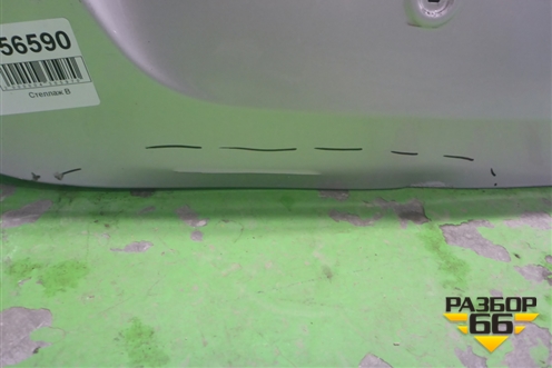 Дверь багажника без стекла для Ford Fiesta с 2008-2015г
