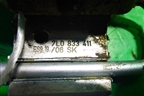 Петля двери задней левой нижняя (7L0833411) для Volkswagen Touareg c 2002-2010г