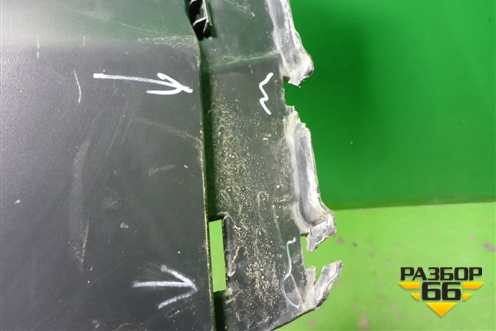 Бампер задний (после 2017г под парктроник) (85022HL00H) для Nissan Qashqai (J11E) с 2013г (Кашкай)