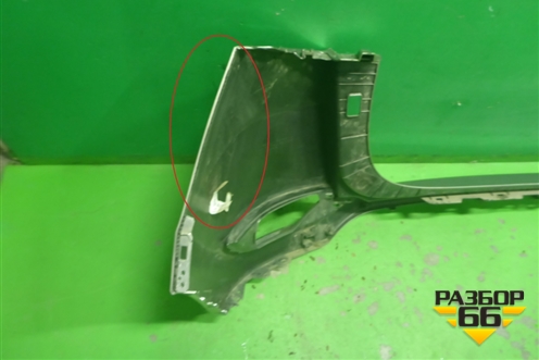 Бампер задний (до 2018г под парктроник) (86611D7000) для Hyundai Tucson с 2015-2022г