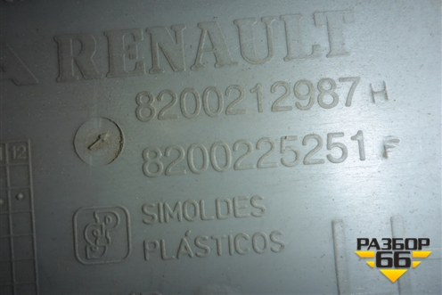 Обшивка стойки центральная левая (8200212987) для Renault Logan с 2004-2015г