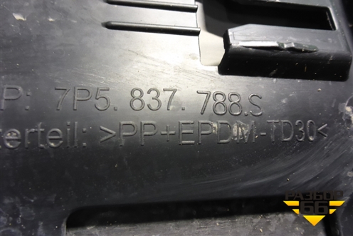 Накладка двери передней правой (7P5837788S) для Porsche Cayenne с 2010-2017г
