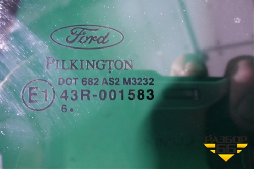 Стекло двери задней правой форточка для Ford Fusion с 2002г