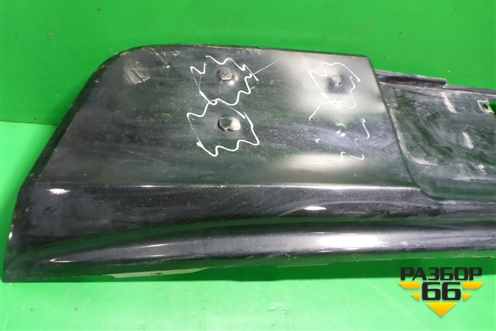 Юбка заднего бампера (до 2015г) (5245302040) для Toyota Auris с 2012-2018г