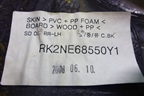 Обшивка двери задней левой под электрику (RK2NE68550Y1) для Kia Spectra с 2001г
