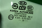 Стекло двери передней правой для Kia Rio с 2005-2011г
