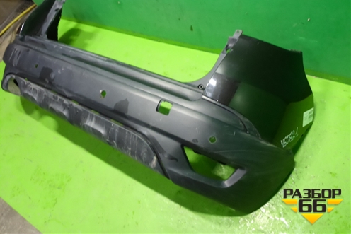 Бампер задний (под накладку под парктроник) (850220429R) для Renault Kaptur с 2016г (Каптюр)