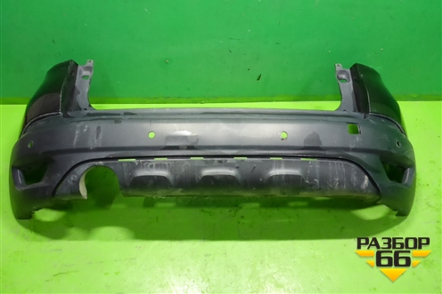 Бампер задний (под накладку под парктроник) (850220429R) для Renault Kaptur с 2016г (Каптюр)