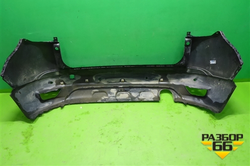 Бампер задний (под накладку под парктроник) (850220429R) для Renault Kaptur с 2016г (Каптюр)