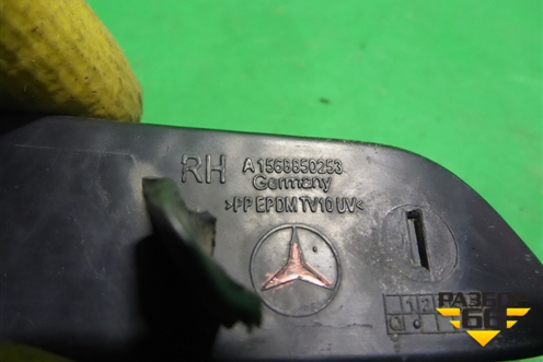 Накладка заднего бампера правая (AMG) (A1568850253) для Mercedes Benz GLA-Klass X156 с 2014г