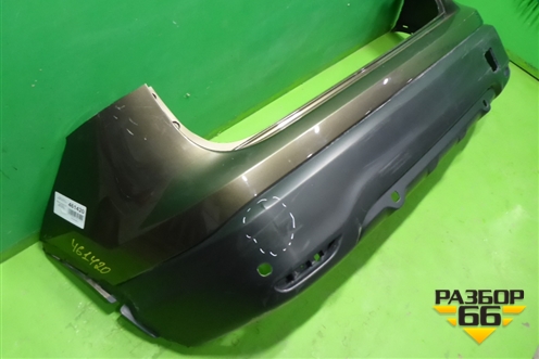 Бампер задний (до 2017г под парктроник) (850224EA0H) для Nissan Qashqai (J11E) с 2013г