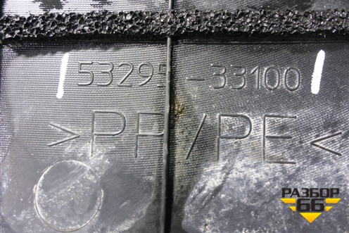 Накладка декоративная на переднюю панель (5329533100) для Toyota Camry V50 с 2011-2018г