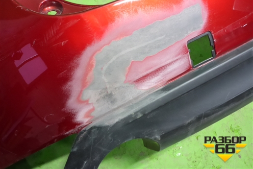 Бампер задний (под парктроник) (KB8A50221) для Mazda CX 5 с 2017г (СХ5)