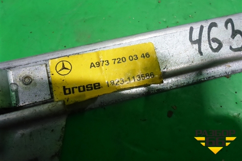 Стеклоподъёмник электрический двери левой  (A9737200346) для Mercedes Benz  TRUCK Axor 2 с 2004г
