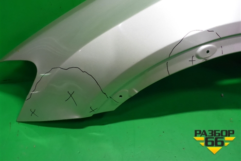 Крыло переднее левое (41357267323) для BMW X3 F25 с 2010-2017г