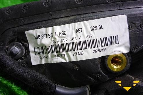 Зеркало правое электрическое (6 контактов с повторителем) (5JB857502J) для Skoda Rapid с 2013г