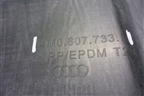 Накладка переднего бампера (4M0807733D) для Audi Q7 c 2015г