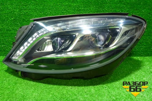 Фара левая (до 2017г Full Led без блоков) (A2229060702) для Mercedes Benz S-Klass W222 с 2013-2020г